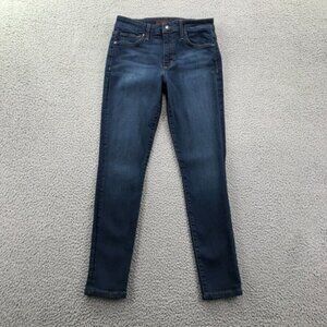 JOES Womens Size 26 Mid Rise Skinny Crop Leg Vivica Wash‎ Stretch Denim Jeans